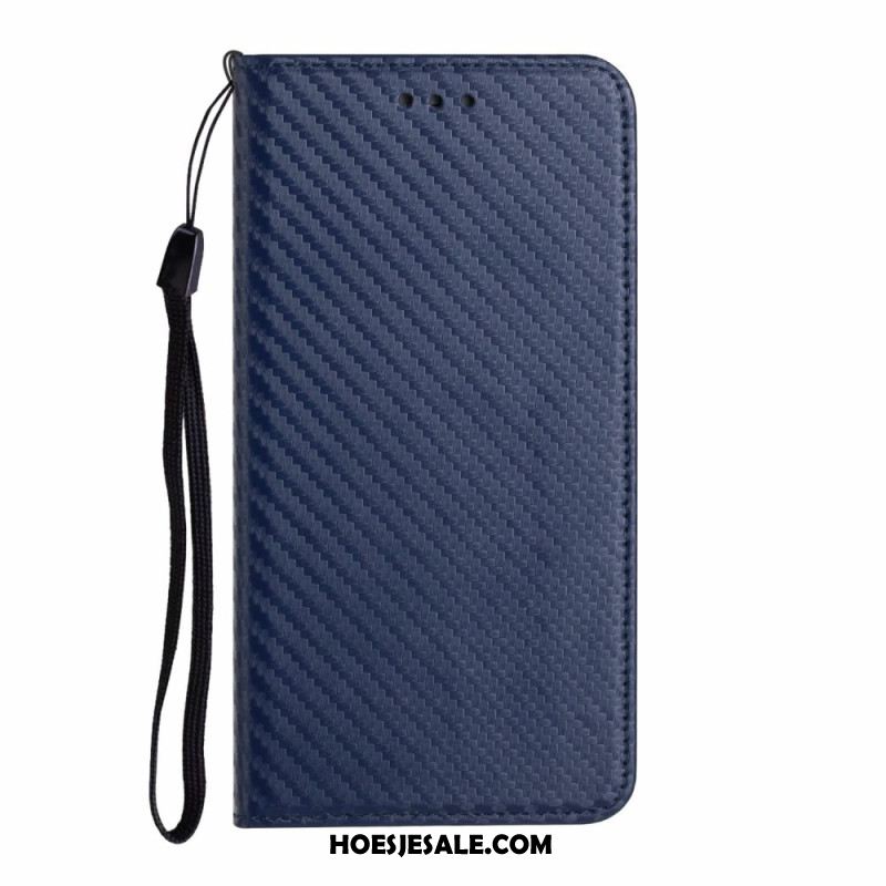 Folio-hoesje Voor Xiaomi 15t Pro Koolstofvezel