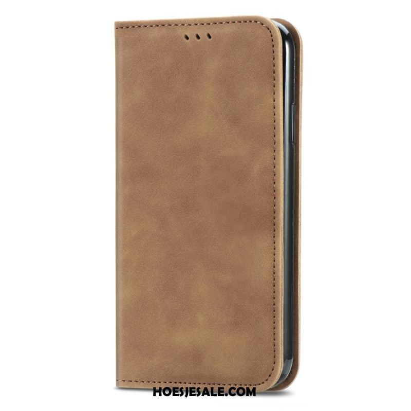 Folio-hoesje Voor Xiaomi Redmi Note 15 Pro Plus 5g Suède-effect