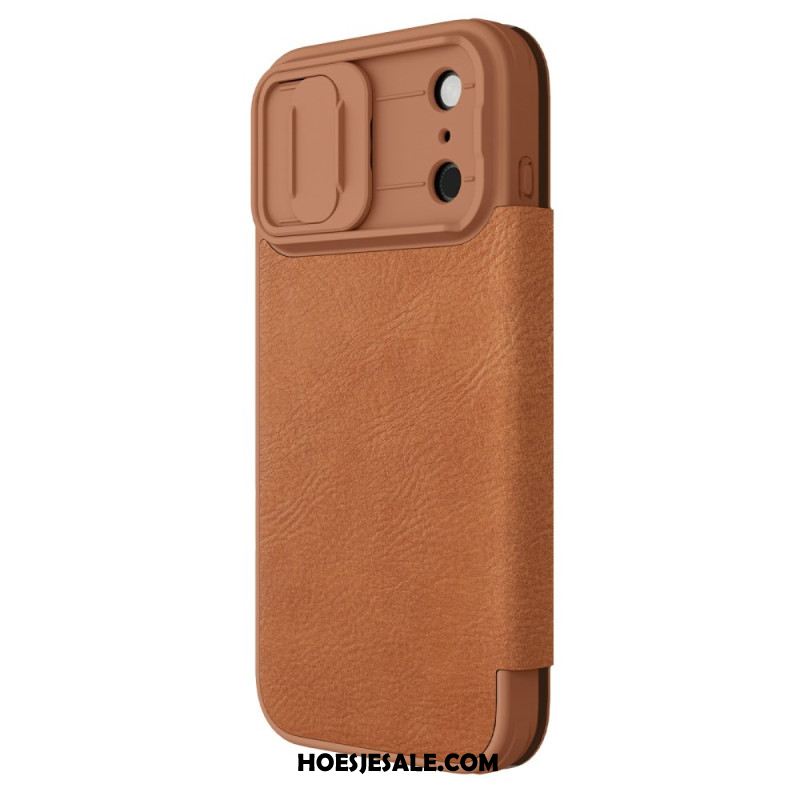 Folio-hoesje Voor iPhone 17 Pro Max Qin Pro Series Nillkin