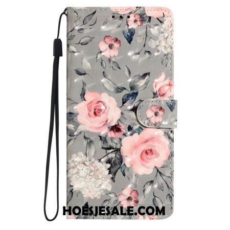 Folio-hoesje Xiaomi 15 3d Bloemen