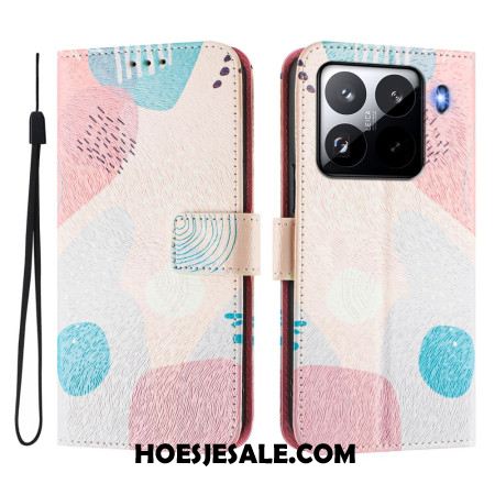 Folio-hoesje Xiaomi 15 Pro Telefoonhoesje Graffiti-patroon