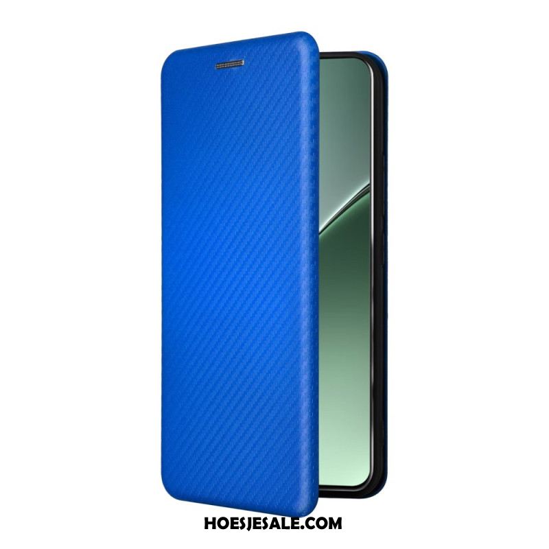 Folio-hoesje Xiaomi 15 Telefoonhoesje Koolstofvezel