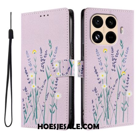 Folio-hoesje Xiaomi 15t Pro Telefoonhoesje Lavendel