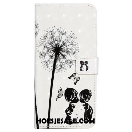 Folio-hoesje Xiaomi 17 Pro Max Telefoonhoesje Kinderen En Paardenbloemen