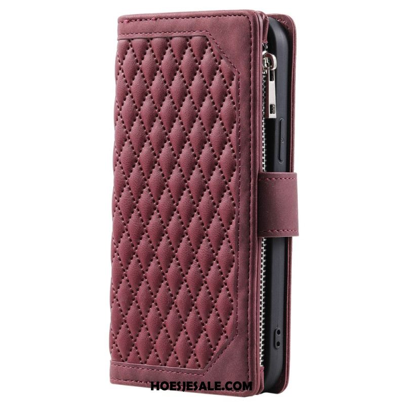 Folio-hoesje Xiaomi Redmi Note 14 4g Telefoonhoesje Gewatteerde Portemonnee