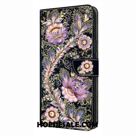 Folio-hoesje Xiaomi Redmi Note 14 Pro 4g Vintage Bloemen