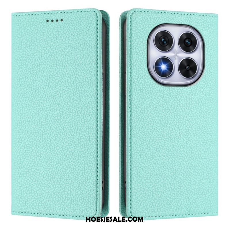 Folio-hoesje Xiaomi Redmi Note 14 Pro 5g Telefoonhoesje Rfid-textuur