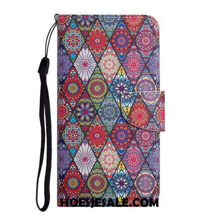 Folio-hoesje Xiaomi Redmi Note 14 Pro Plus 5g Telefoonhoesje Kaleidoscoop