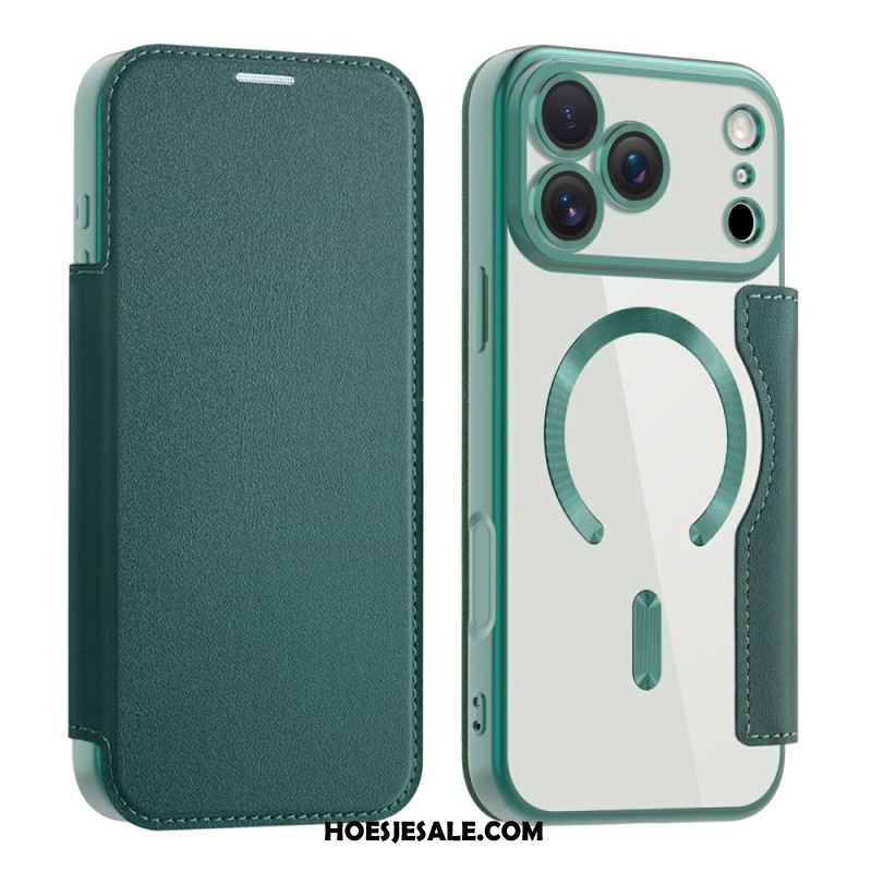 Folio-hoesje iPhone 17 Pro Magsafe-compatibel Met Rfid-blokkering