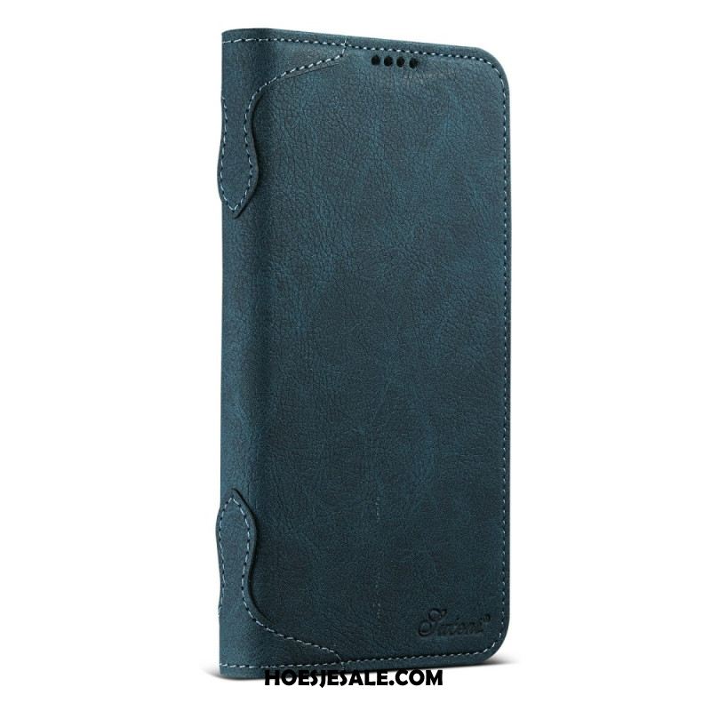 Folio-hoesje iPhone 17 Telefoonhoesje Magsafe-compatibel Premium Retro