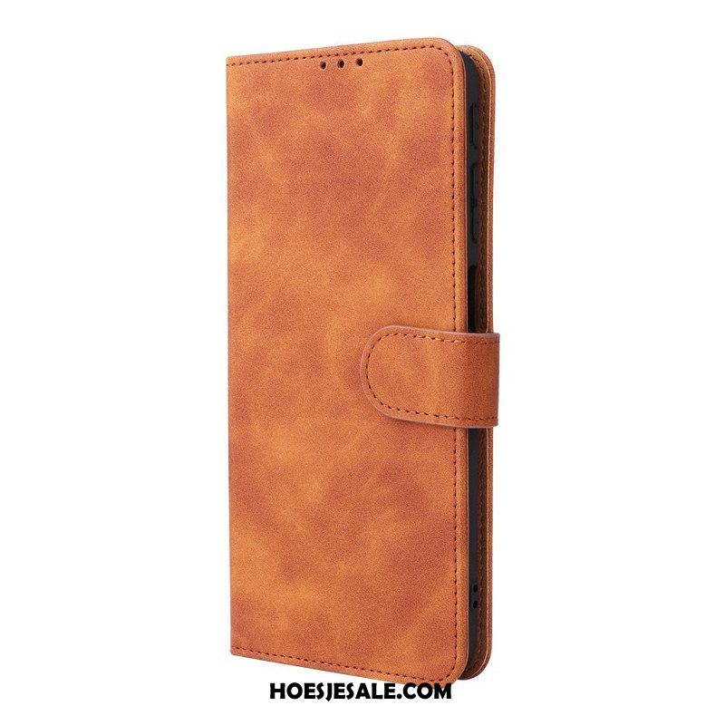 Folio-hoesje voor Moto G51 5G Huid Touch Vintage