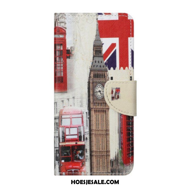 Folio-hoesje voor OnePlus Nord 2 5G Het Londense Leven
