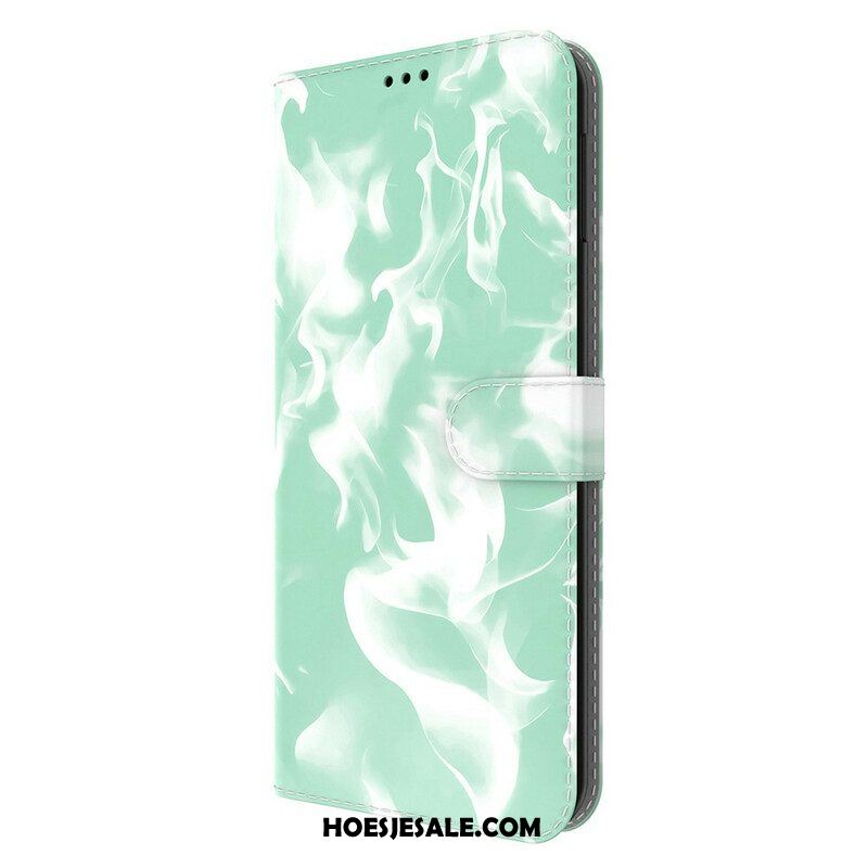 Folio-hoesje voor Oppo Find X3 Neo Abstract Patroon