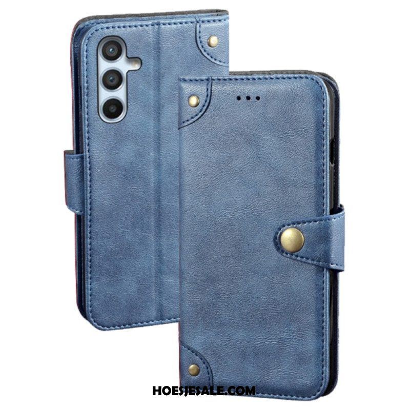 Folio-hoesje voor Samsung Galaxy A54 5G Vintage Idee