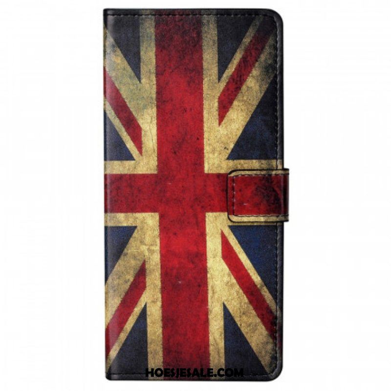 Folio-hoesje voor Samsung Galaxy M23 5G Engelse Vlag