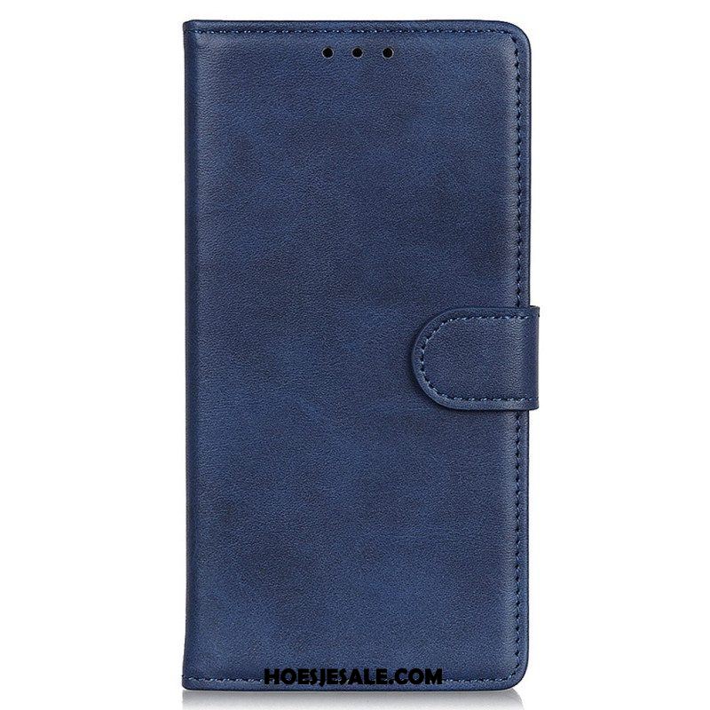 Folio-hoesje voor Samsung Galaxy M23 5G Mat Kunstleer