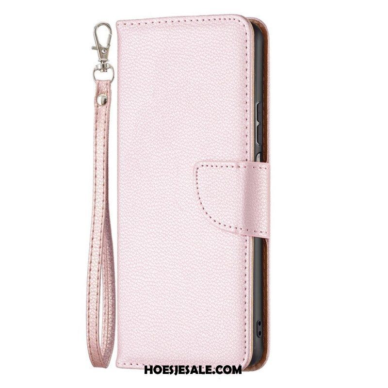 Folio-hoesje voor Samsung Galaxy M23 5G Met Ketting Schuine Riemsluiting