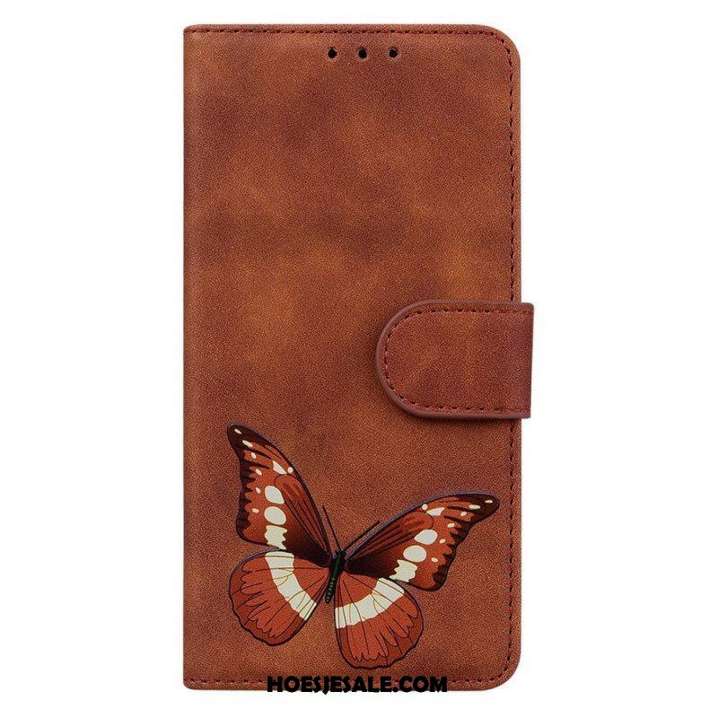 Folio-hoesje voor Samsung Galaxy M33 5G Vlinder