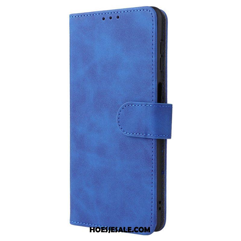 Folio-hoesje voor Samsung Galaxy M52 5G Gescreend Leer