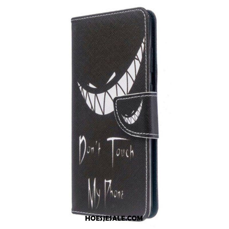 Folio-hoesje voor Samsung Galaxy S20 Plus / S20 Plus 5G Duivels Telefoon