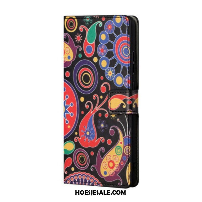 Folio-hoesje voor Samsung Galaxy S21 5G Galaxy-ontwerp