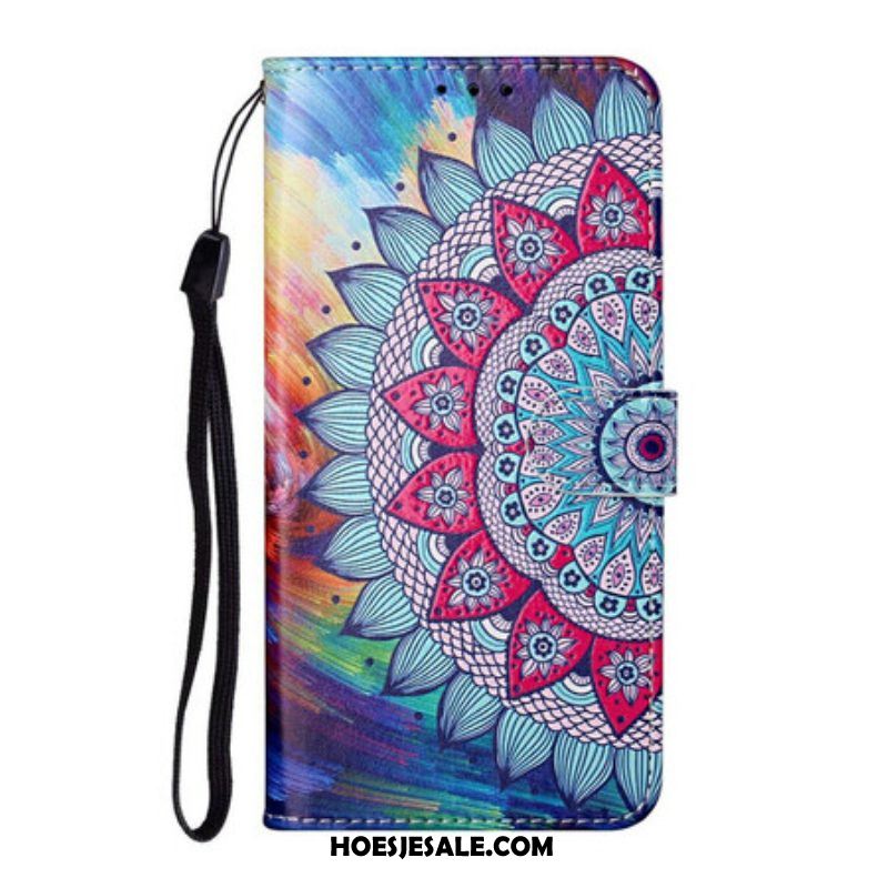 Folio-hoesje voor Samsung Galaxy S21 5G Koning Mandala