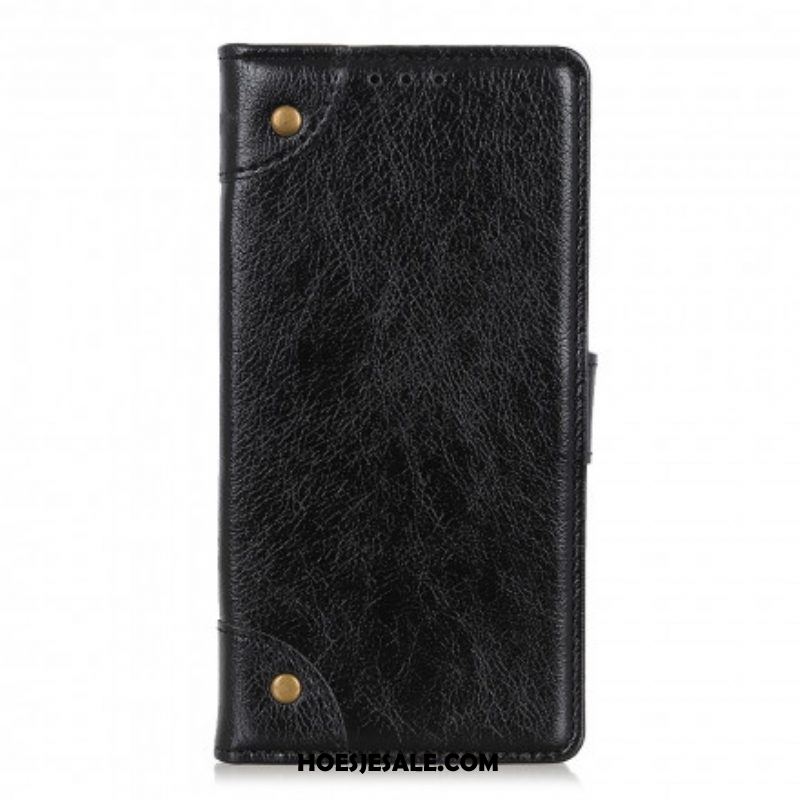 Folio-hoesje voor Samsung Galaxy S21 Ultra 5G Antiek Nappaleereffect