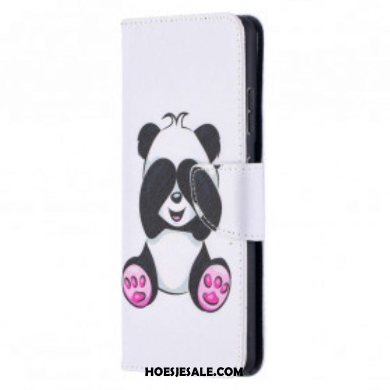 Folio-hoesje voor Samsung Galaxy S21 Ultra 5G Panda-plezier