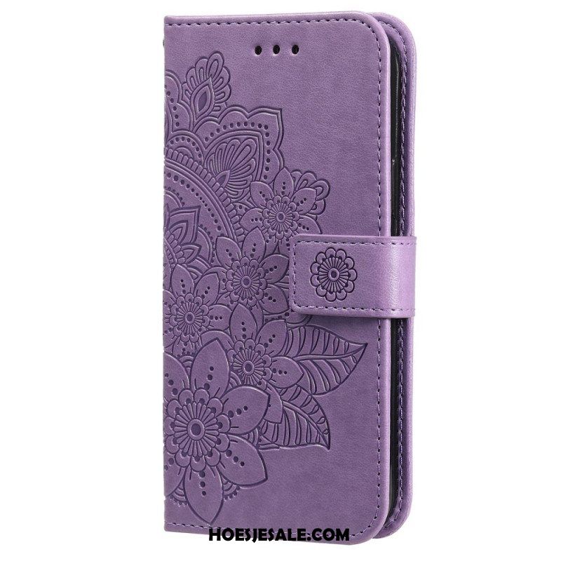 Folio-hoesje voor Samsung Galaxy S22 5G Bloemmandala