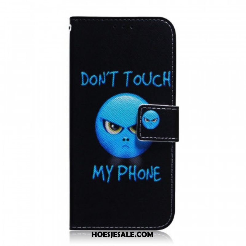 Folio-hoesje voor Samsung Galaxy S22 5G Emoji-telefoon