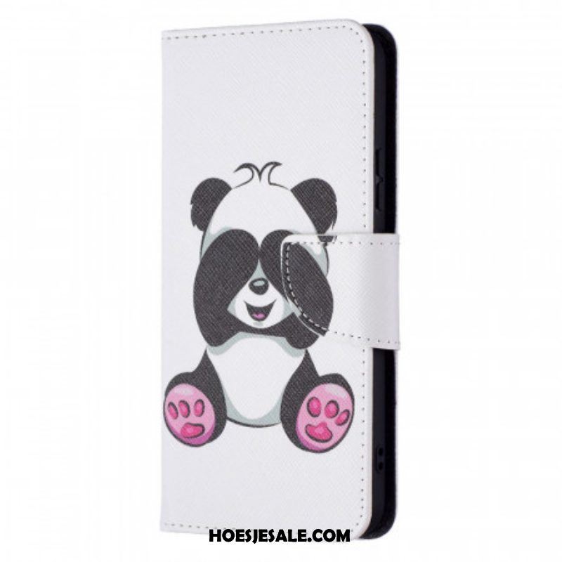 Folio-hoesje voor Samsung Galaxy S22 Plus 5G Panda-plezier