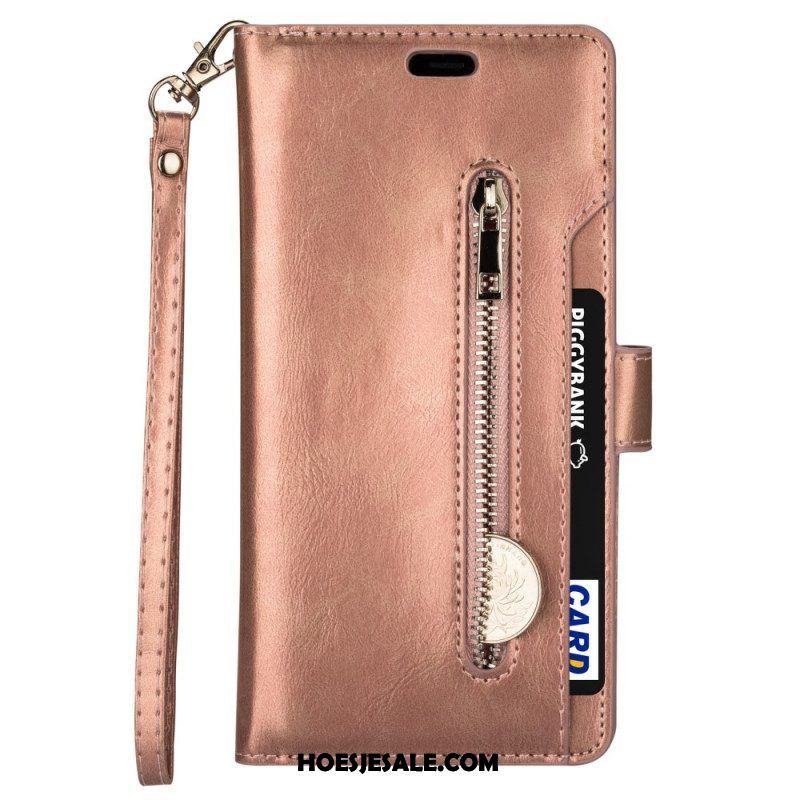 Folio-hoesje voor Samsung Galaxy S22 Plus 5G Portemonnee & Lanyard