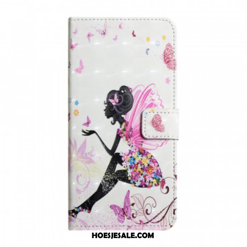 Folio-hoesje voor Samsung Galaxy S22 Ultra 5G Magische Fee