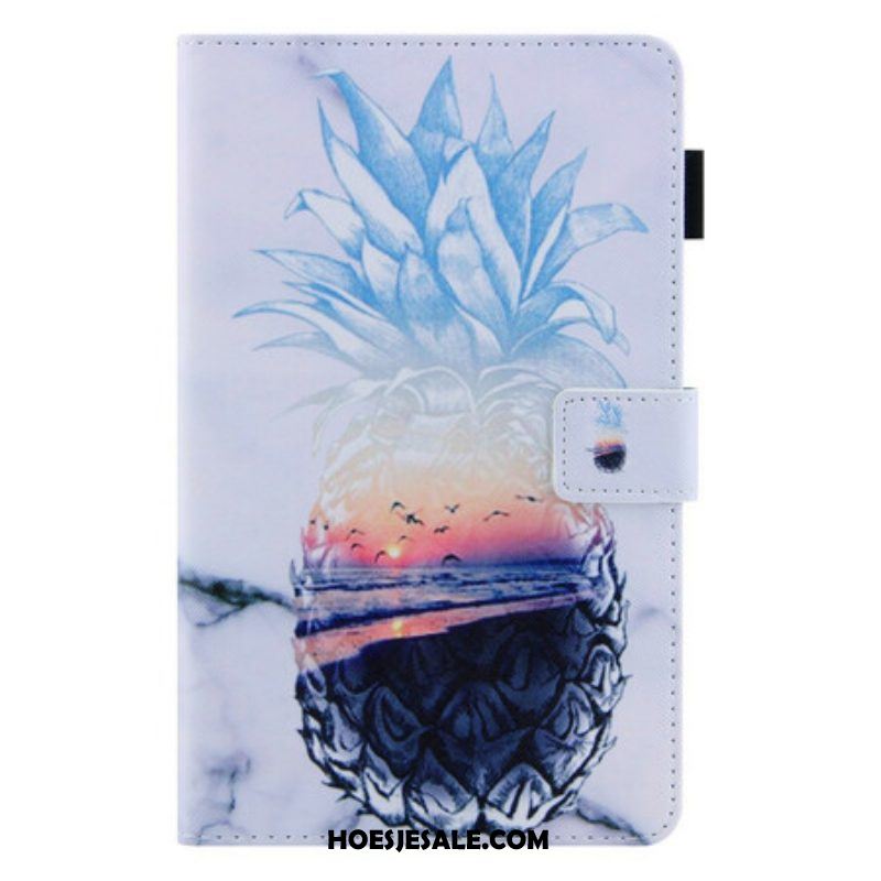 Folio-hoesje voor Samsung Galaxy Tab A7 Lite Ananas Patroon