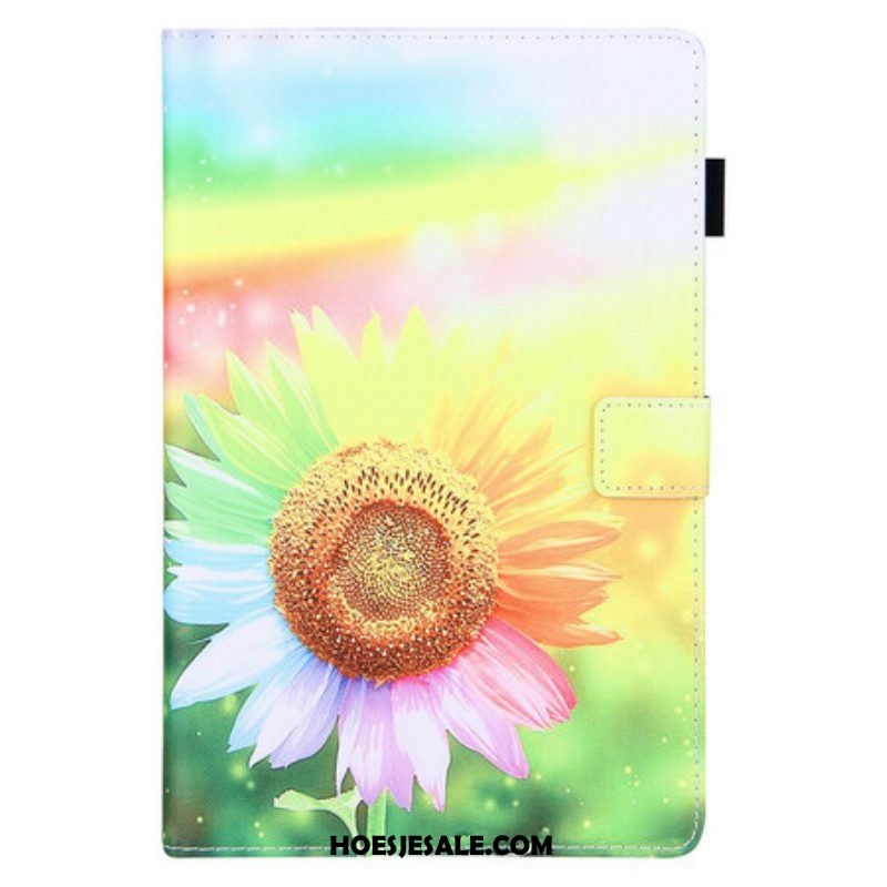 Folio-hoesje voor Samsung Galaxy Tab A7 Lite Bloemen In De Zon