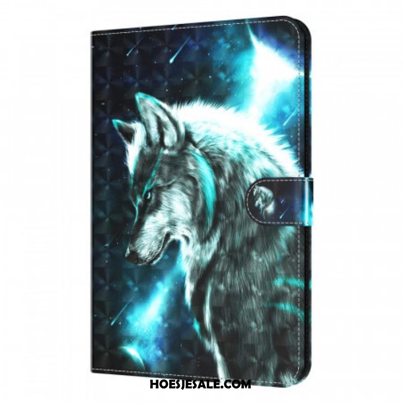 Folio-hoesje voor Samsung Galaxy Tab A8 (2021) Wilde Wolf