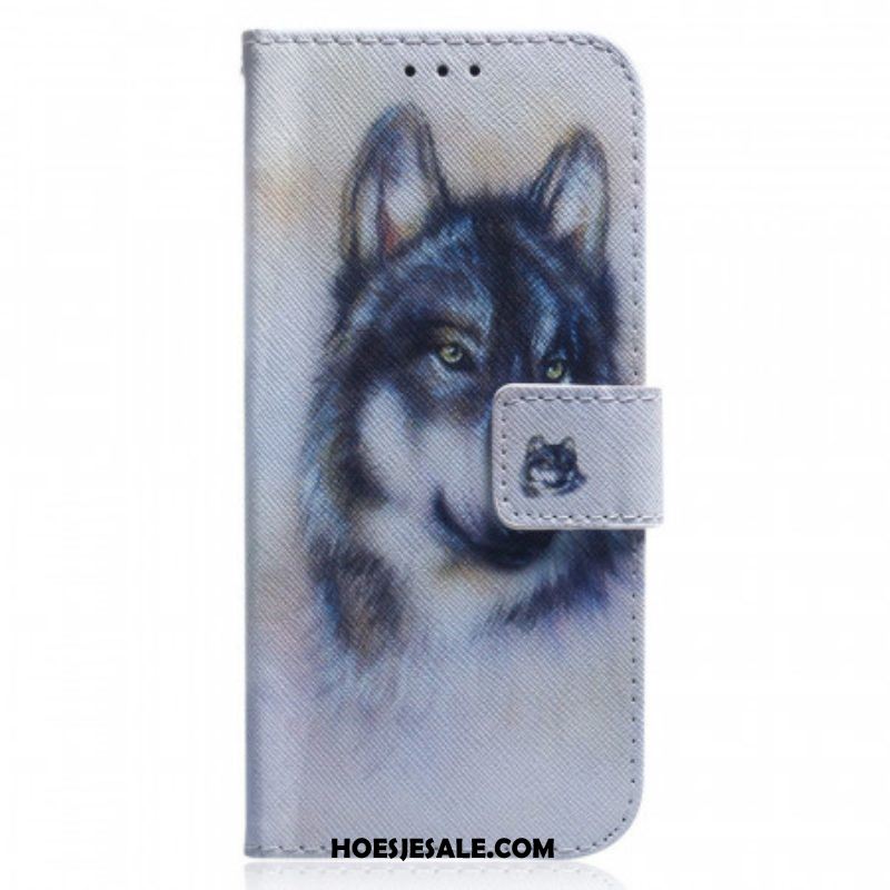 Folio-hoesje voor Sony Xperia 1 IV Aquarel Hond