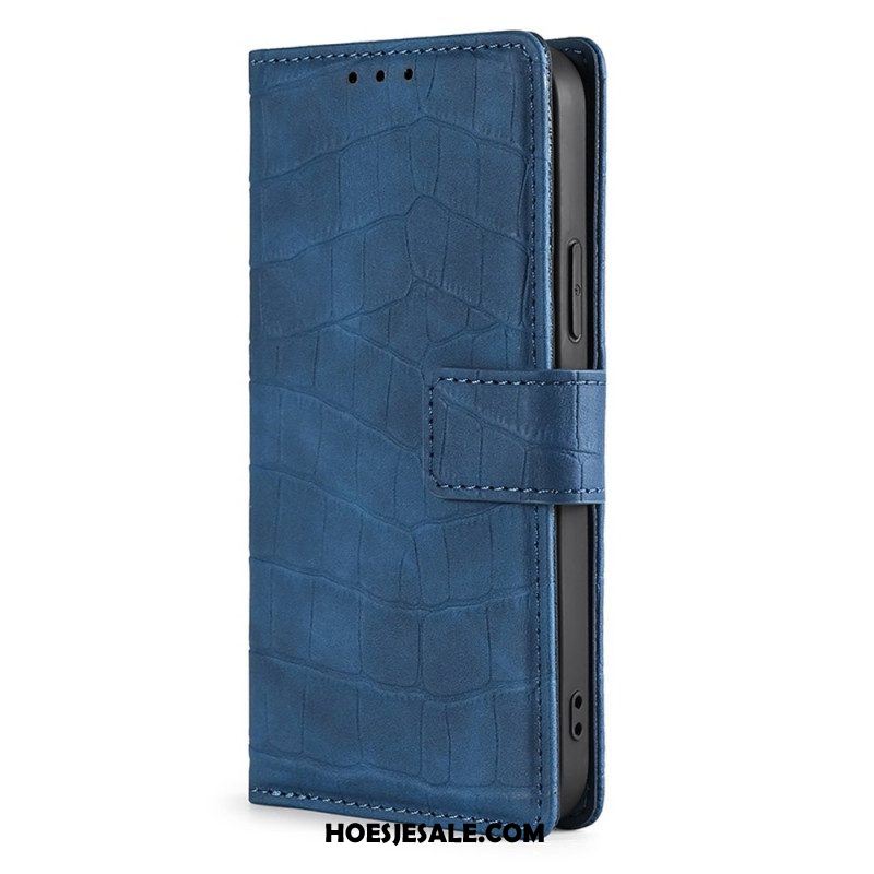 Folio-hoesje voor Sony Xperia 5 IV Krokodillenhuidstijl