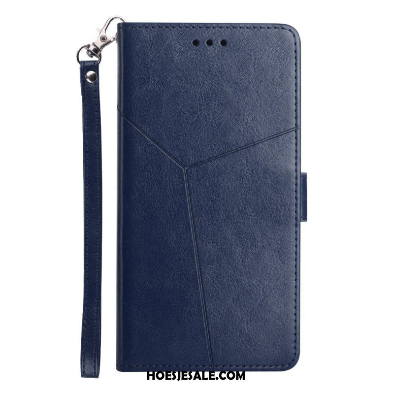 Folio-hoesje voor Sony Xperia 5 IV Met Ketting Y-patroon Met Bandjes