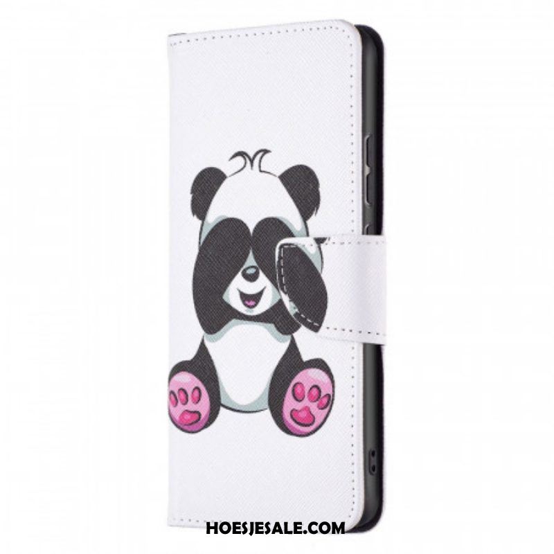 Folio-hoesje voor Xiaomi 12 / 12X Panda-plezier