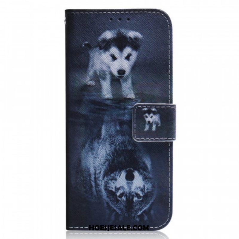 Folio-hoesje voor Xiaomi 12 Pro Puppy-droom