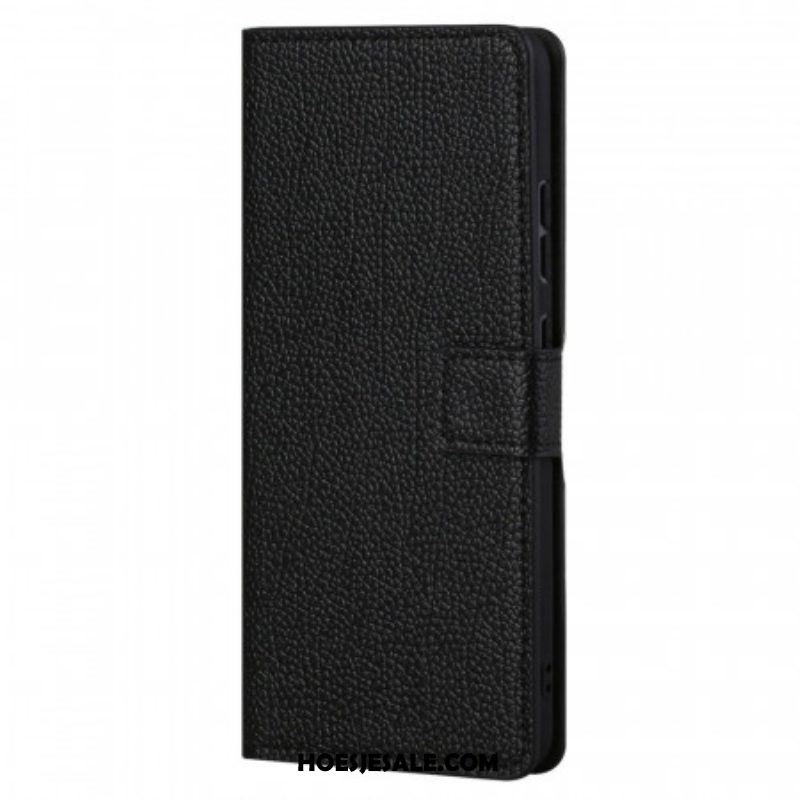 Folio-hoesje voor Xiaomi Redmi Note 11 / 11S Lychee Graan