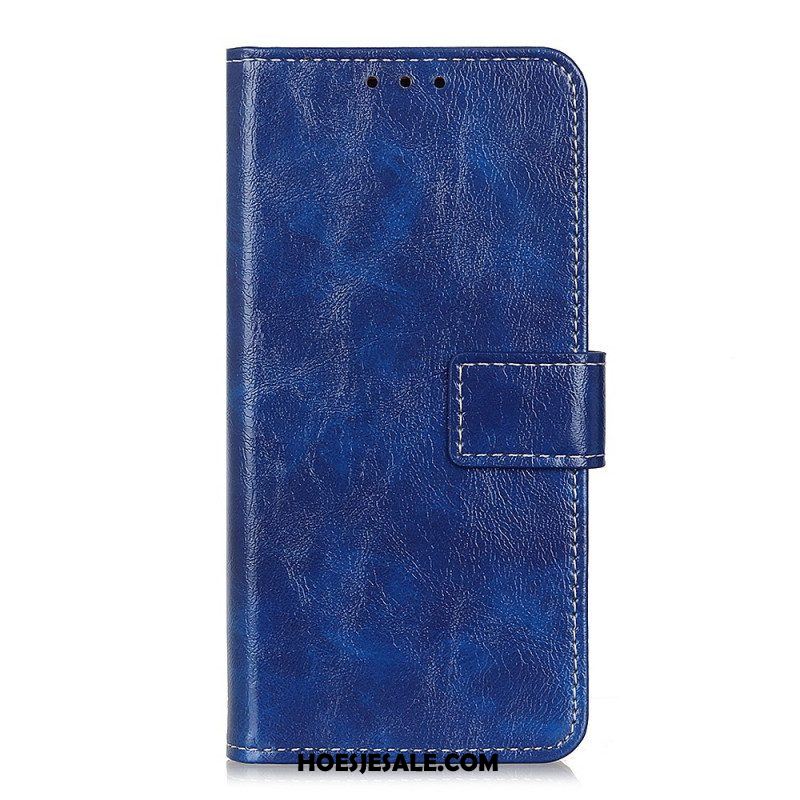 Folio-hoesje voor Xiaomi Redmi Note 11 Pro / 11 Pro 5G Glanzende En Zichtbare Naden