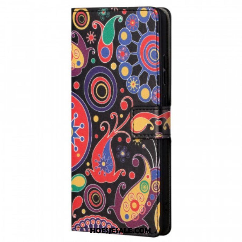 Folio-hoesje voor Xiaomi Redmi Note 11 Pro / 11 Pro 5G Melkweg Tekeningen