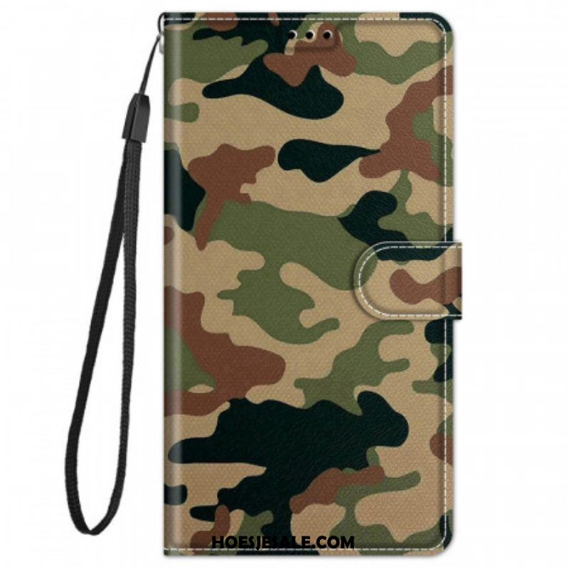 Folio-hoesje voor Xiaomi Redmi Note 11 Pro Plus 5G Militaire Camouflage