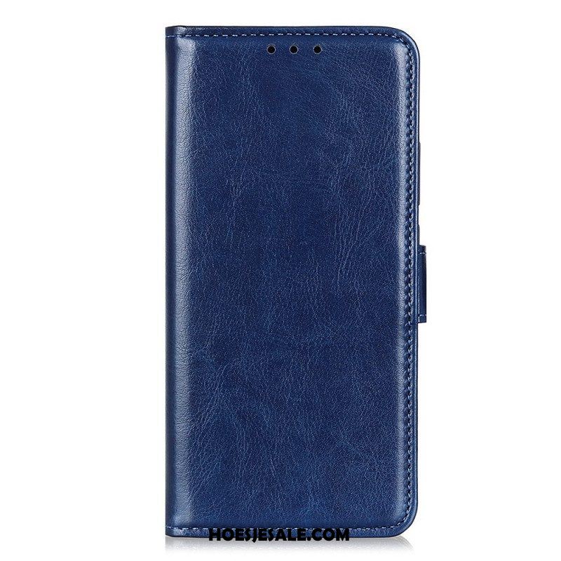 Folio-hoesje voor Xiaomi Redmi Note 12 4G Imitatie Lakleer