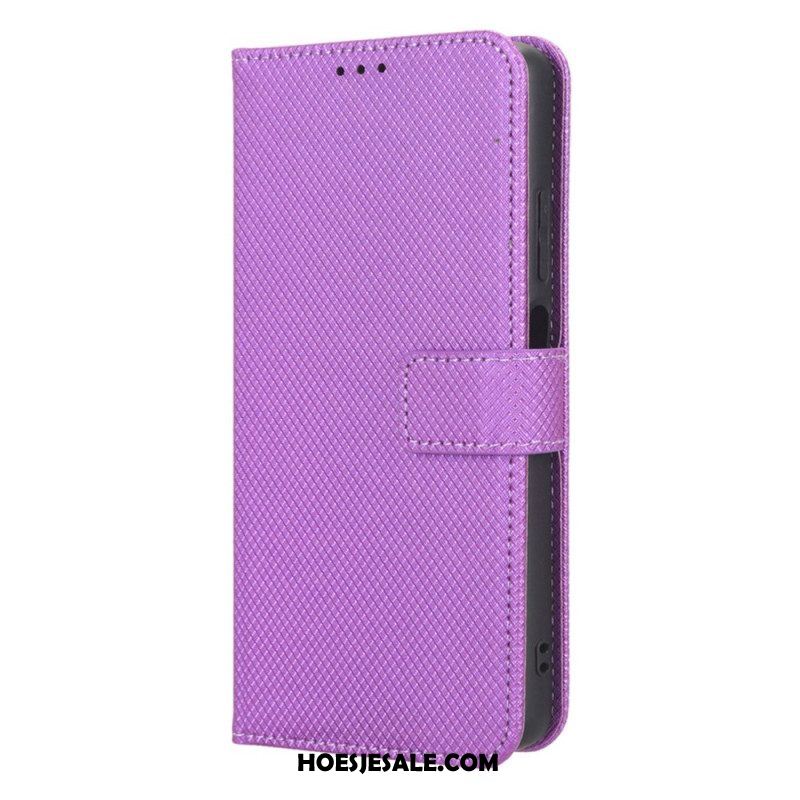 Folio-hoesje voor Xiaomi Redmi Note 12 Pro Plus Met Ketting Stijlvol Imitatieleer Met Bandjes