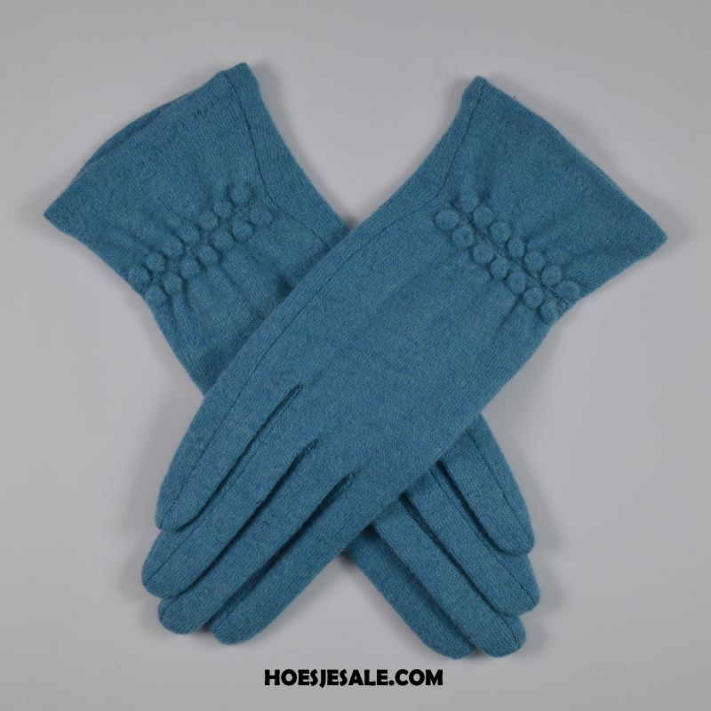 Handschoenen Dames Kasjmier Blijf Warm Voorjaar Dun Cyclus Online