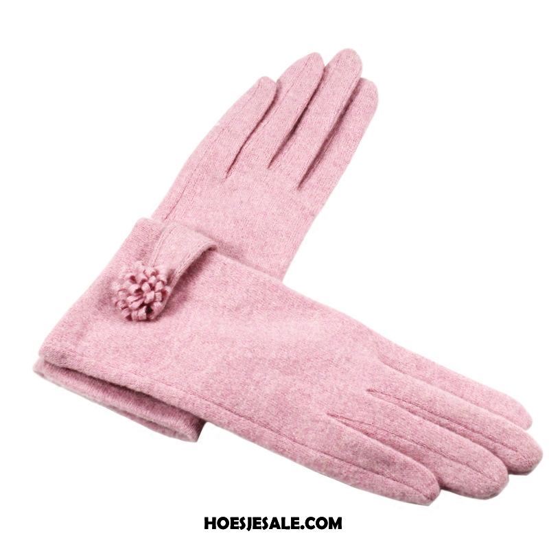 Handschoenen Dames Schattig Winter Kasjmier Blijf Warm Touchscreen Kopen