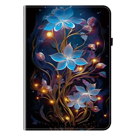 Hoesje Case Samsung Galaxy Tab S10 Fe Bloemenontwerp
